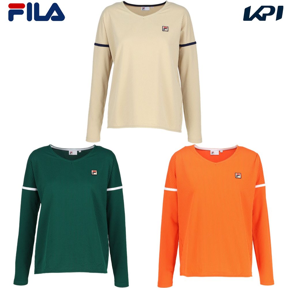 FILA（フィラ） テニスウェア レディース ロングスリーブシャツ
