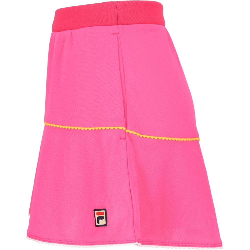 大人可愛い　L新品　FILAフィラ テニス・バドミントンウェア スコート レース FILA（フィラ） テニスウェア レディース スコート CZ6SGW017 2026SS