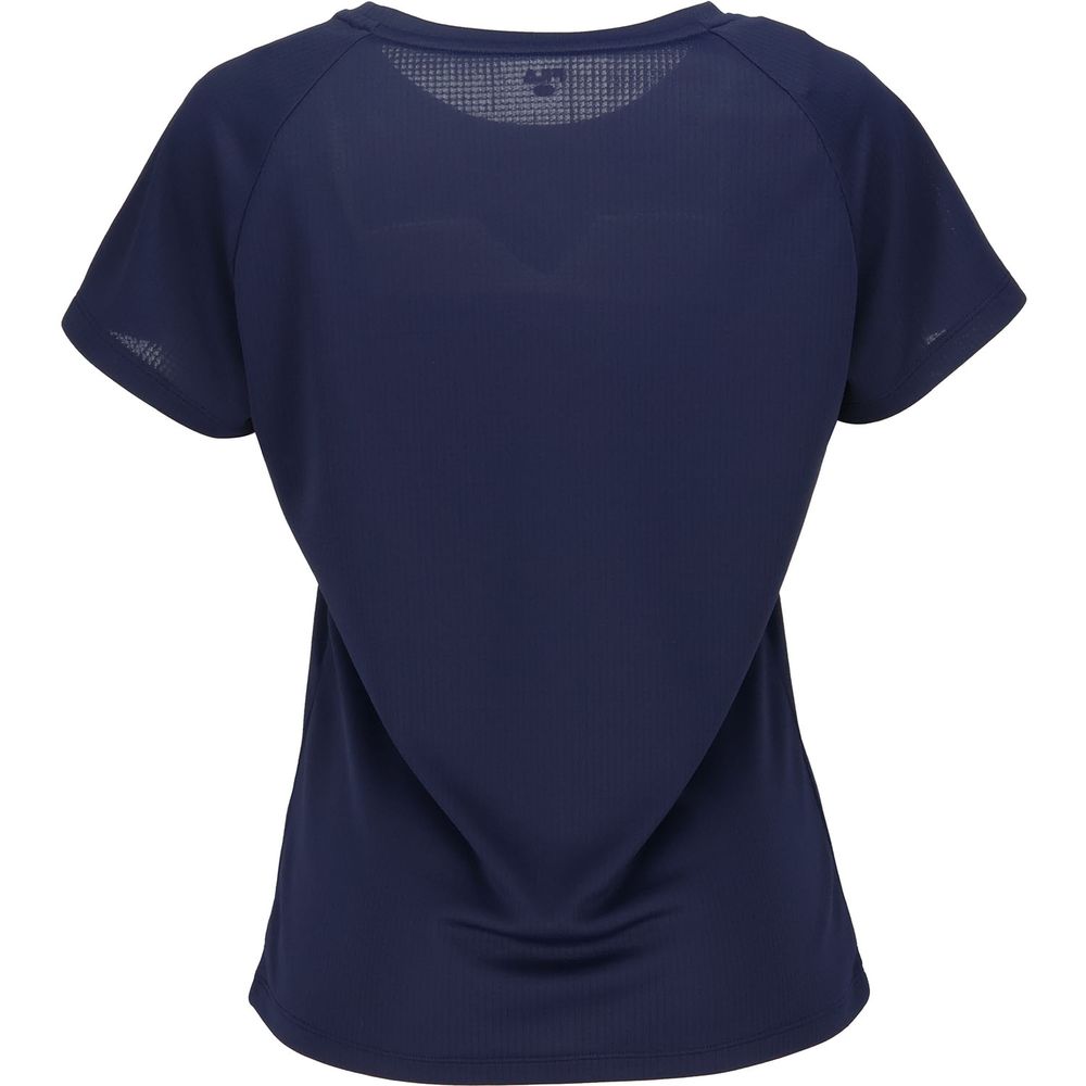 FILA テニスウェア Mサイズ ネイビー　未使用タグ付き FILA（フィラ） テニスウェア レディース グラフィックTシャツ