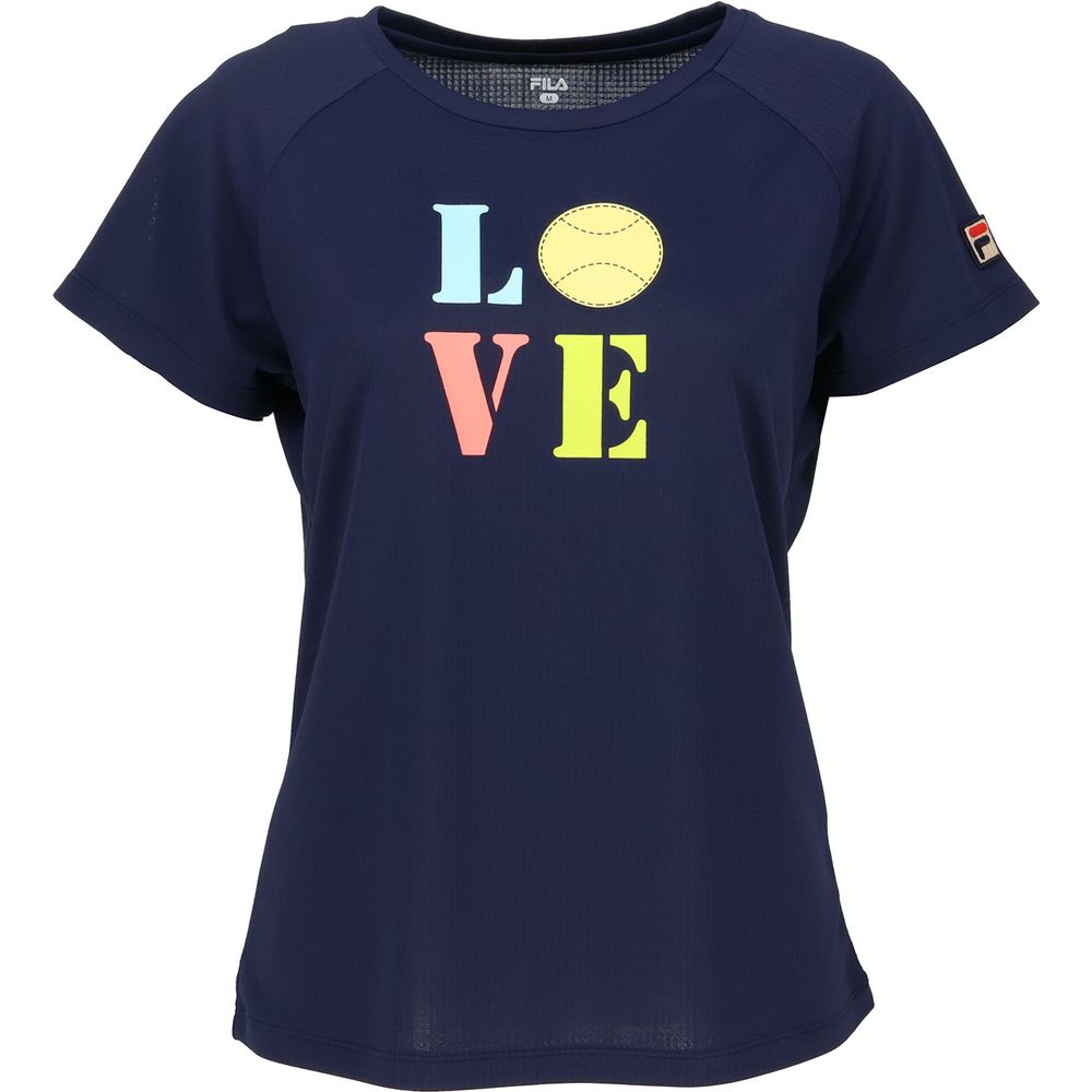 FILA（フィラ） テニスウェア レディース グラフィックTシャツ
