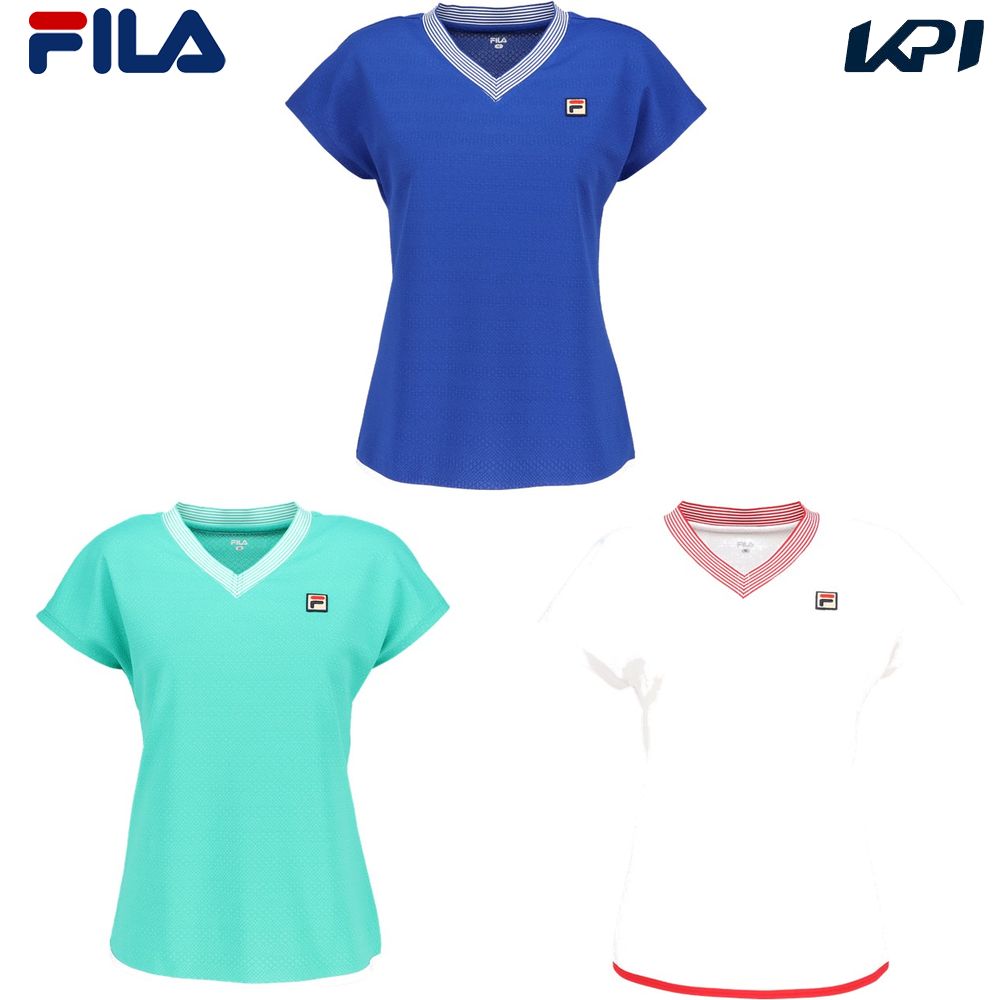 FILA（フィラ） テニスウェア レディース ゲームシャツ CZ6SGW032