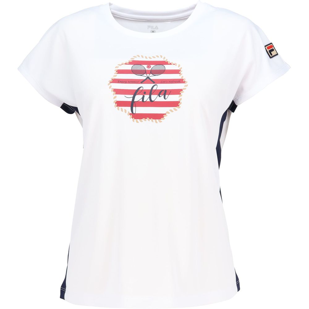 FILA（フィラ） テニスウェア レディース グラフィックTシャツ