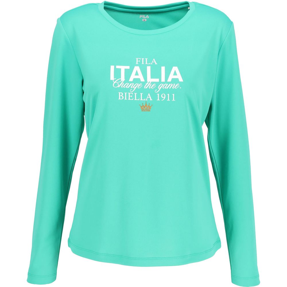 FILA（フィラ） テニスウェア レディース ロングスリーブグラフィックT