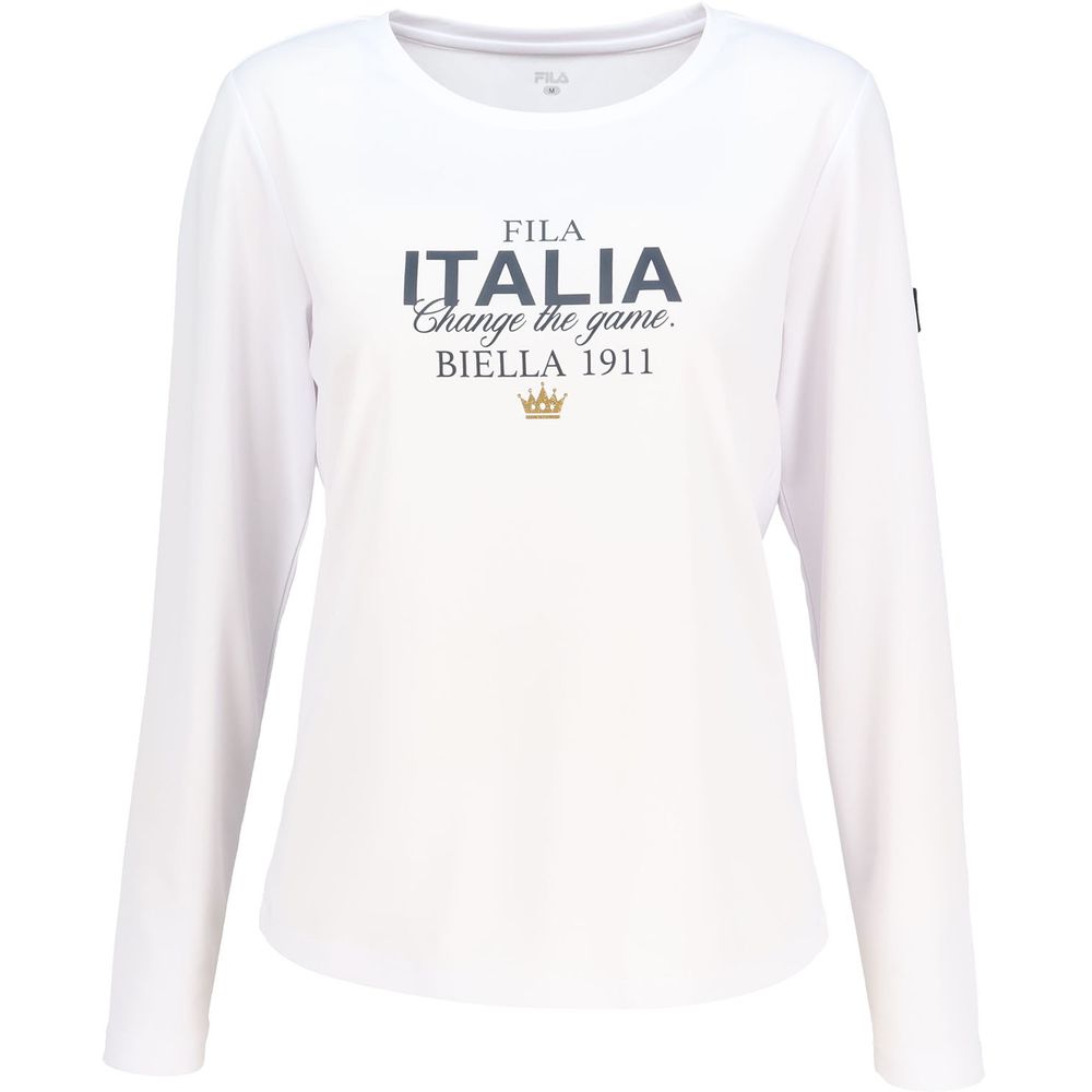 新品未使用　フィラ　トレーナー　ホワイト 長袖　テニス　テニスウェア　Lサイズ 新品未使用 フィラ トレーナー ホワイト 長袖 テニス テニスウェア L