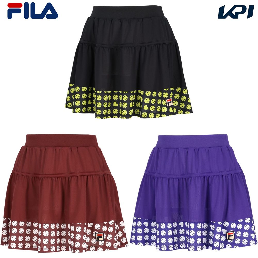 FILA（フィラ） テニスウェア レディース スコート CZ6SGW055 2026SS 4