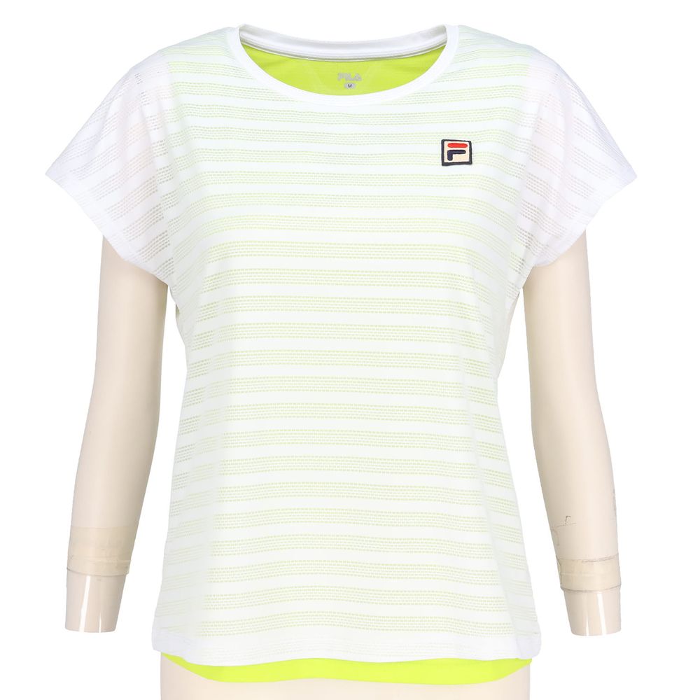 FILA（フィラ） テニスウェア レディース ゲームシャツ CZ6SGW058