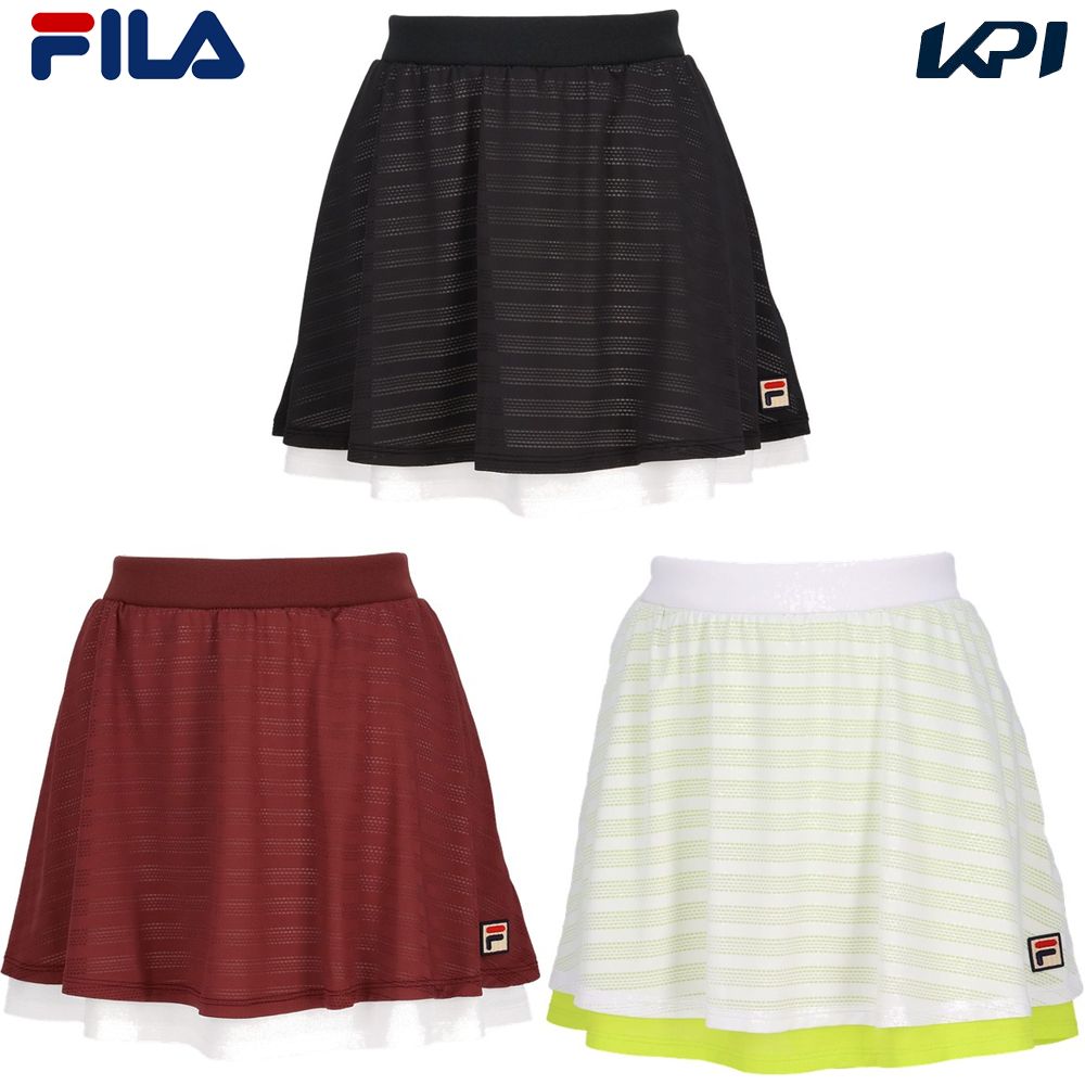 FILA（フィラ） テニスウェア レディース スコート CZ6SGW060 2026SS 4