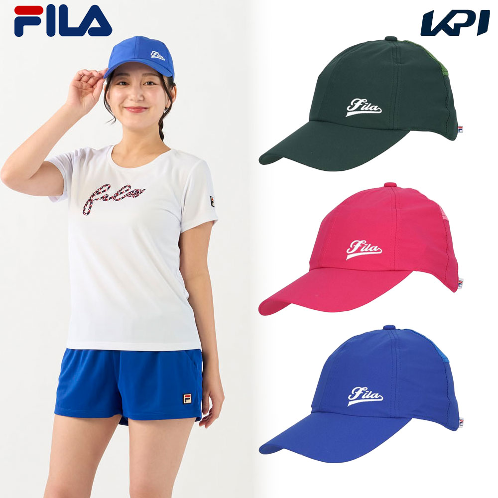 FILA（フィラ） テニスキャップ・バイザー レディース キャップ