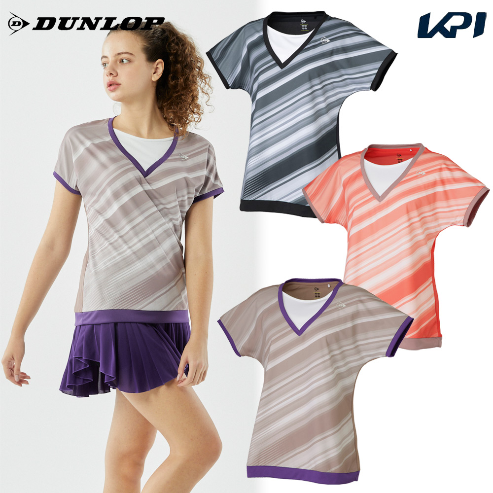 DUNLOP（ダンロップ） テニスウェア レディース ゲームシャツ DAP1520W