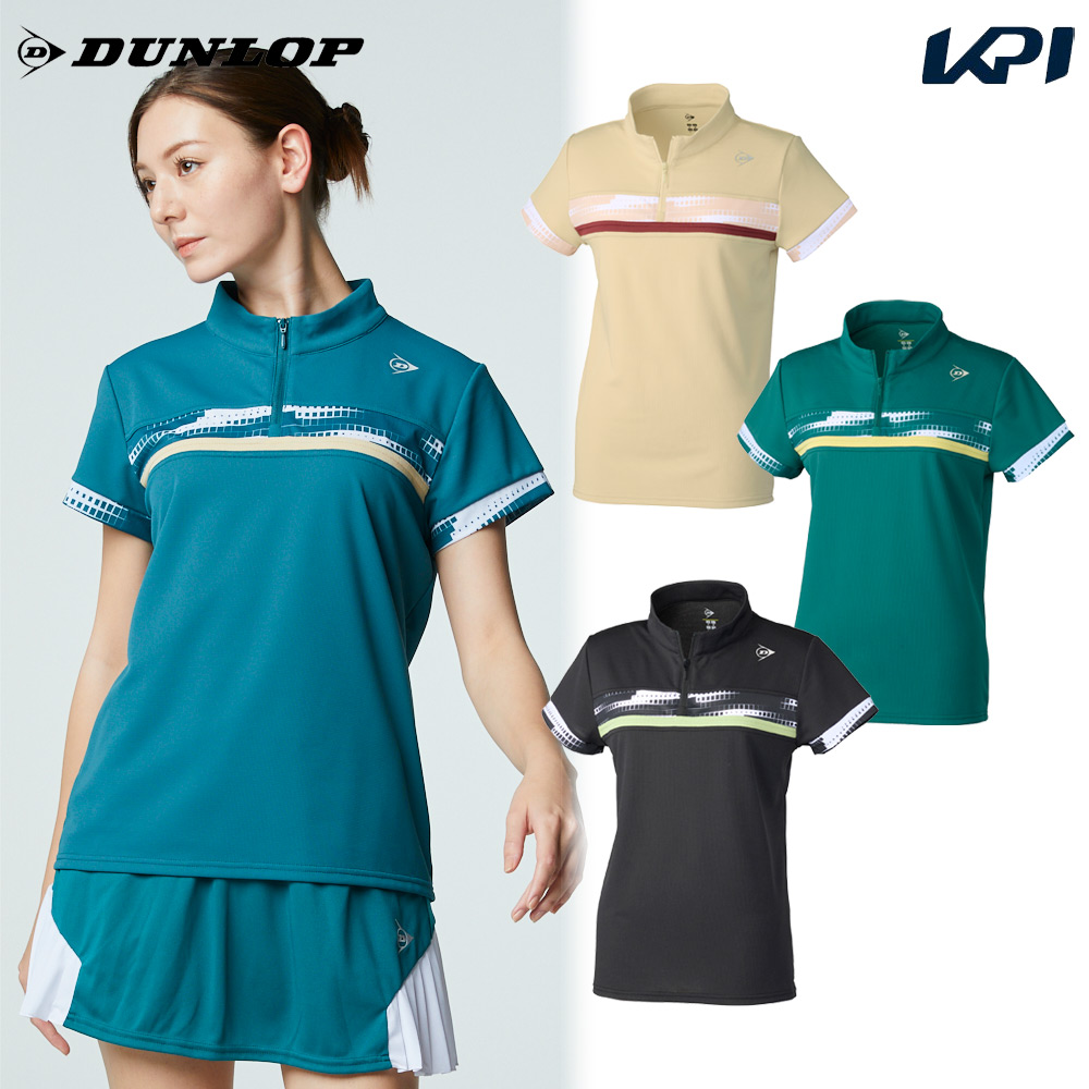 DUNLOP（ダンロップ） テニスウェア レディース ゲームシャツ DAP1621W