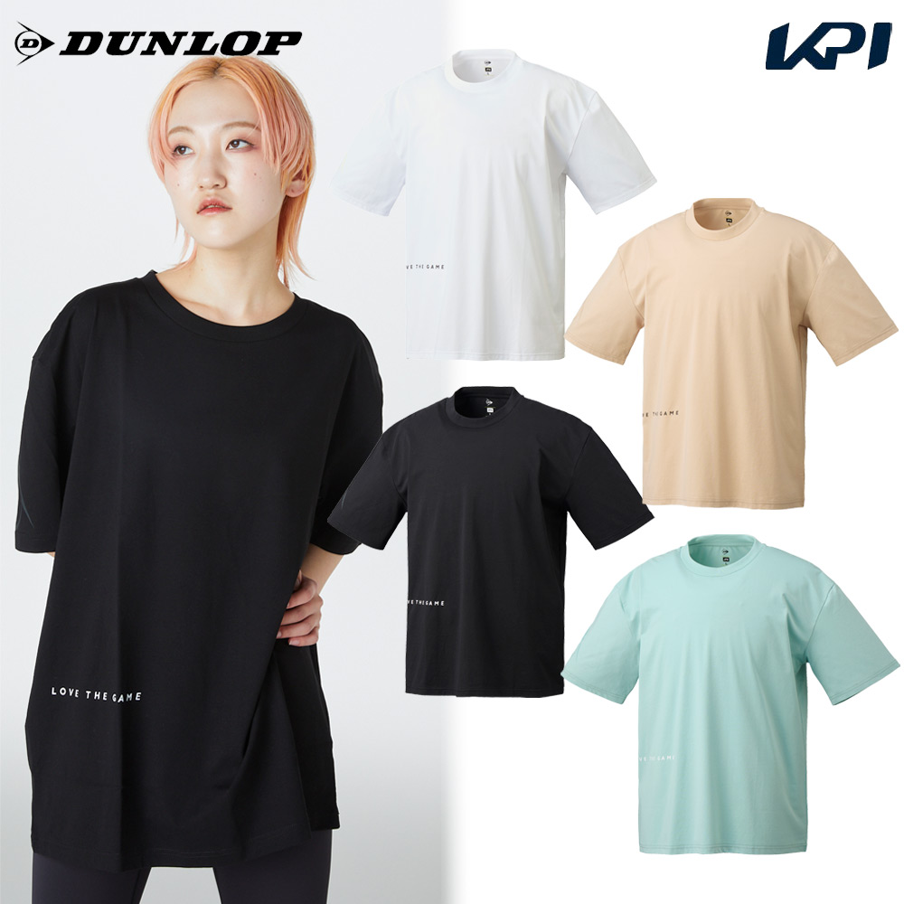 『即日出荷』ダンロップ DUNLOP テニスウェア ユニセックス   オーバーサイズTシャツ anywhereコレクション DASM-8445 2024FW