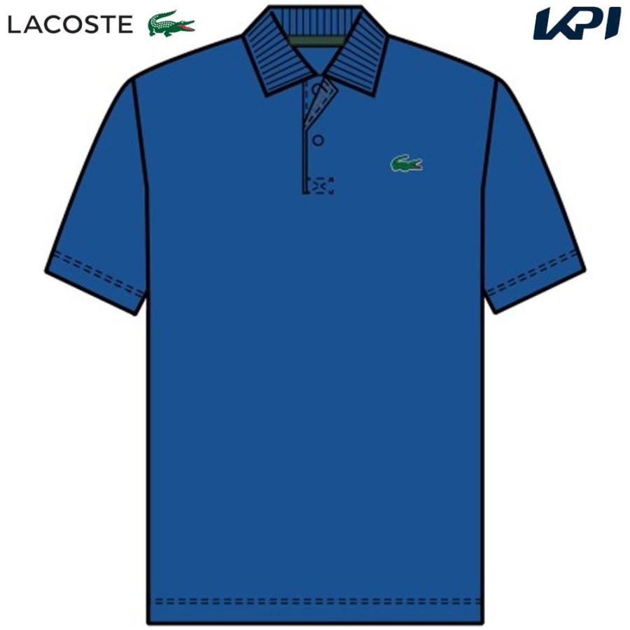 ラコステ LACOSTE テニスウェア メンズ ポロシャツ DH0783-10-KXB 2023SS  『即日出荷』