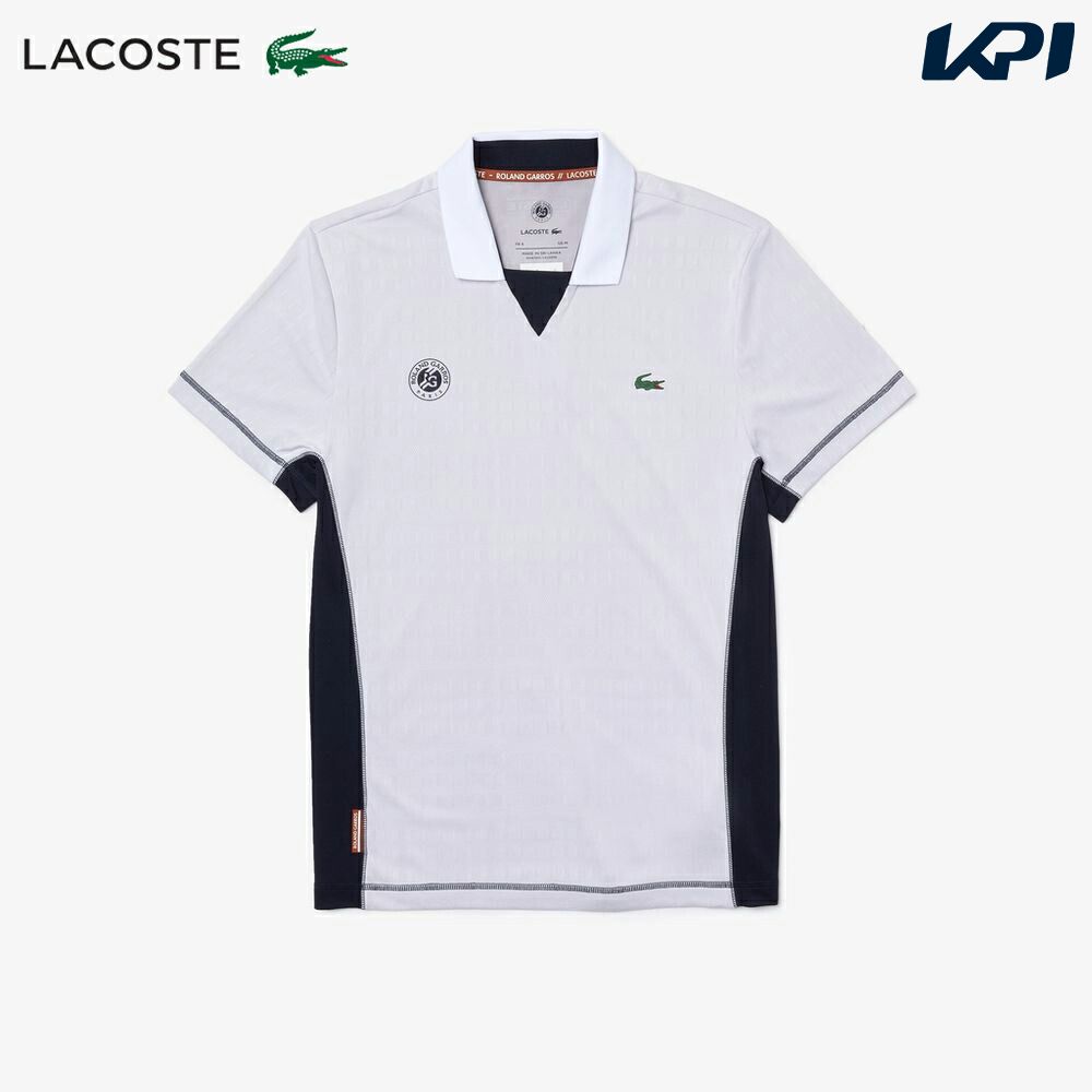 ラコステ LACOSTE テニスウェア メンズ サイドメッシュテニスシャツ