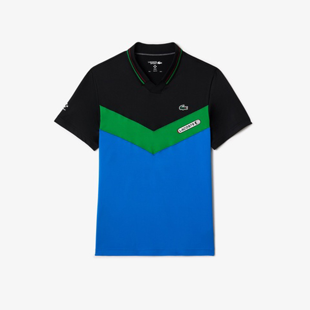 ラコステ LACOSTE テニスウェア メンズ 『ダニール・メドベージェフ』Vネックプルオーバーポロシャツ DH1099-99-MIU 2023FW 『即日出荷』｜kpi｜04