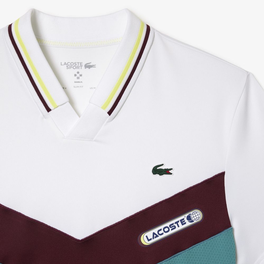 ラコステ LACOSTE テニスウェア メンズ 『ダニール・メドベージェフ』V