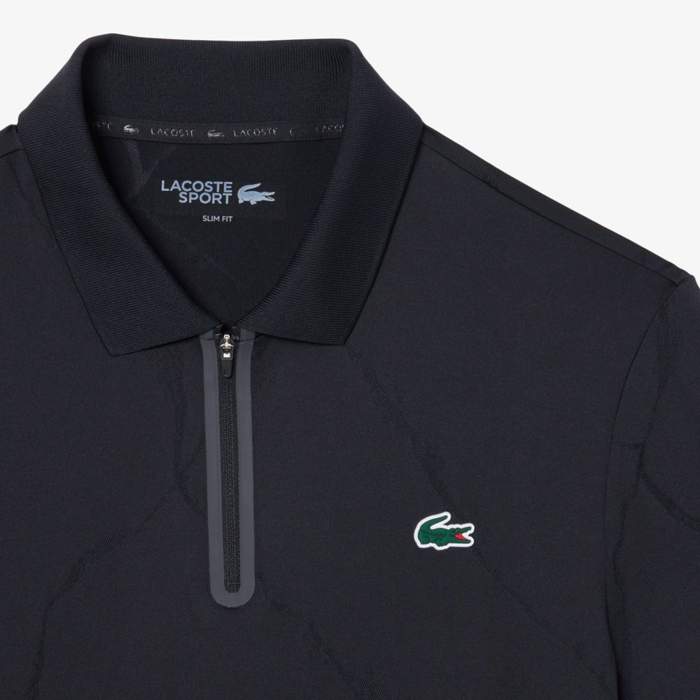【極美品】ラコステ テニス ポロシャツ 速乾 ウルトラドライ L LACOSTE（ラコステ） テニスウェア メンズ ウルトラドライワニジャ