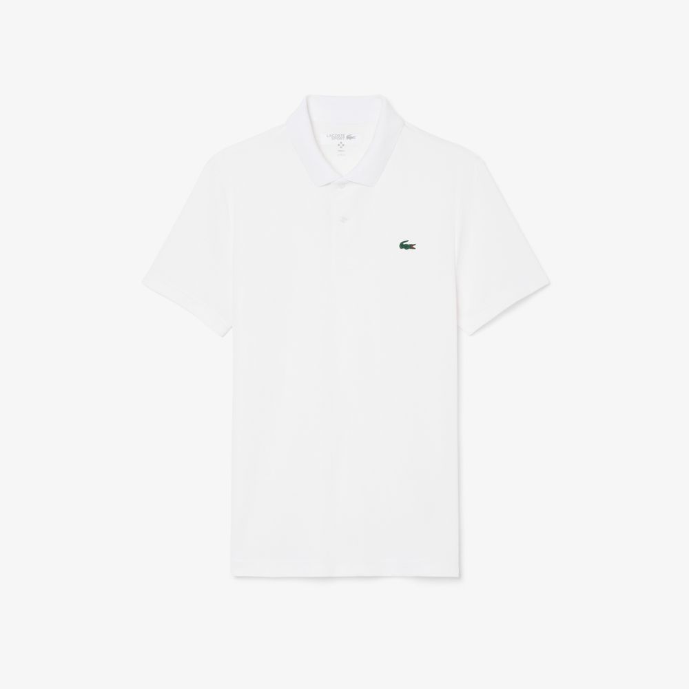 『即日出荷』ラコステ LACOSTE テニスウェア メンズ 『ダニール・メドベージェフ』コートジャカードウルトラドライポロシャツ DH9985-99-001 2026SS_3