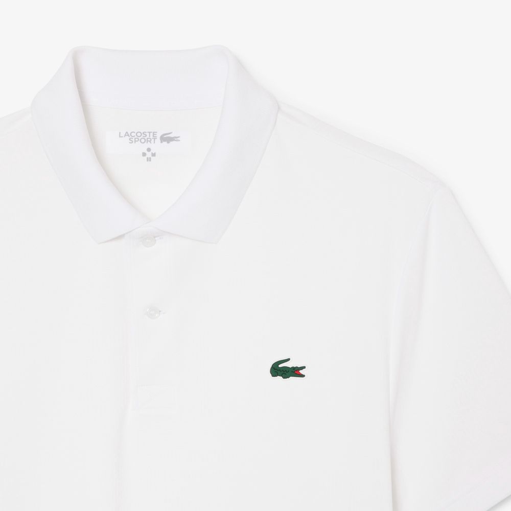 『即日出荷』ラコステ LACOSTE テニスウェア メンズ 『ダニール・メドベージェフ』コートジャカードウルトラドライポロシャツ DH9985-99-001 2026SS_4