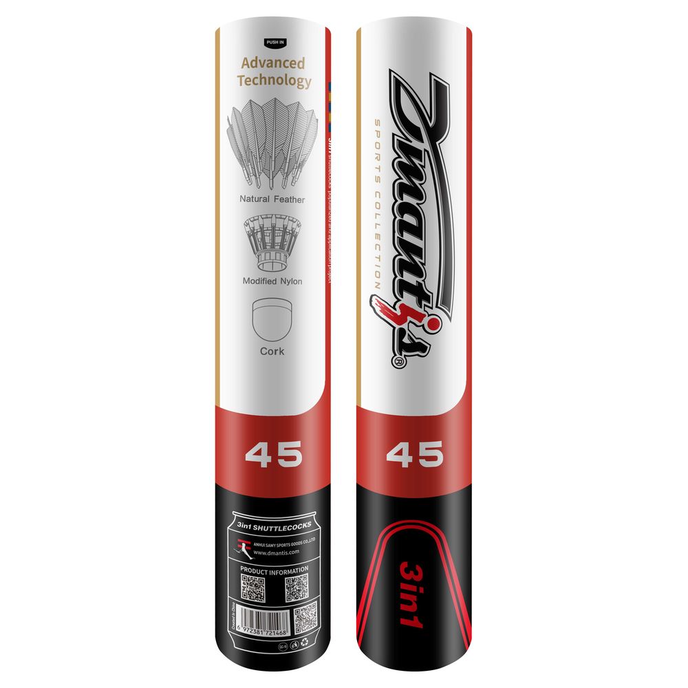バドミントンシャトル　ニューオフィシャル　レッドソンブラック black knight ブラックナイト（blackknight）（メンズ、レディース