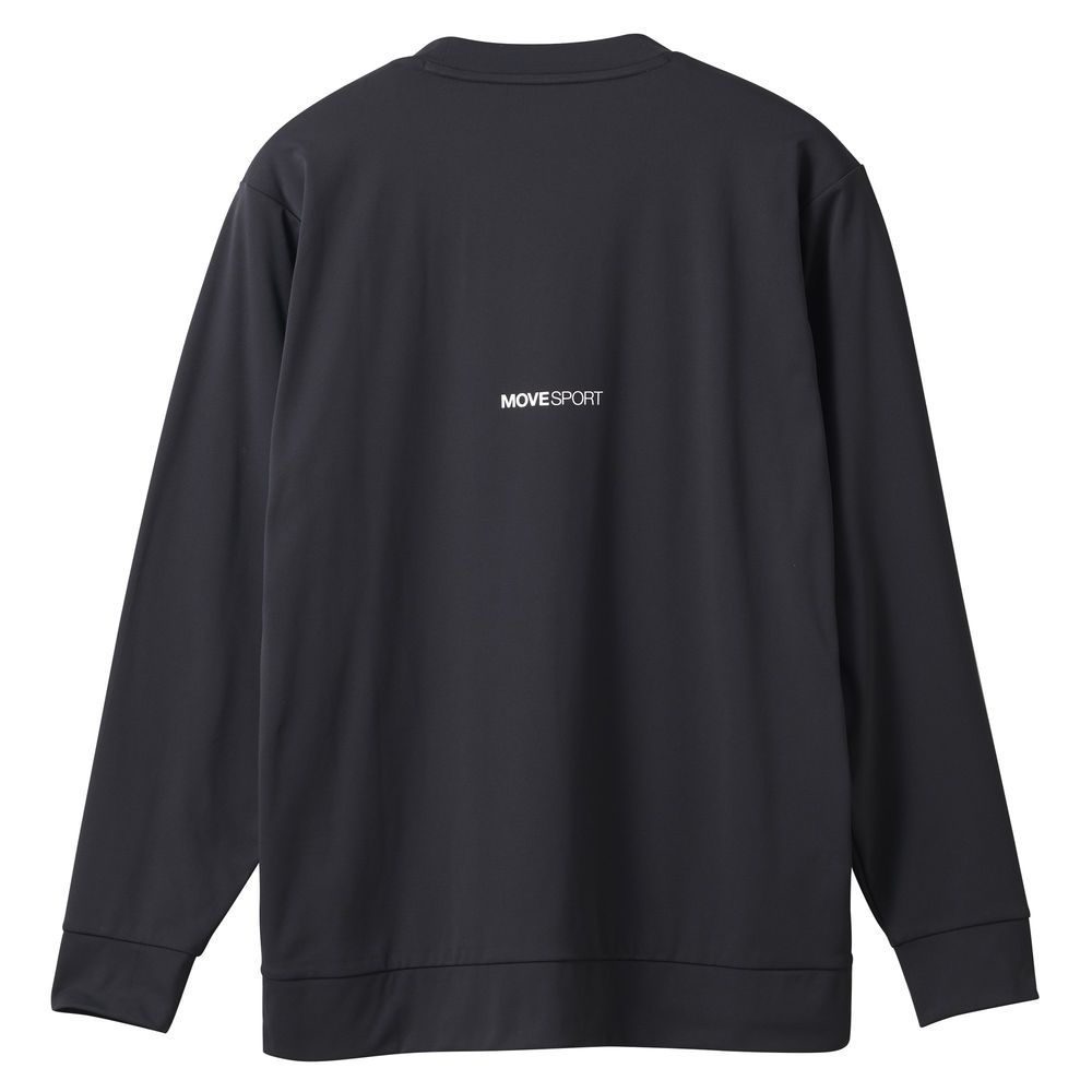 デサント DESCENTE マルチSPウェア  SUNSCREEN ライトウォーム ビックロゴ ロングスリーブシャツ DMMWJB55 2023FW｜kpi｜06