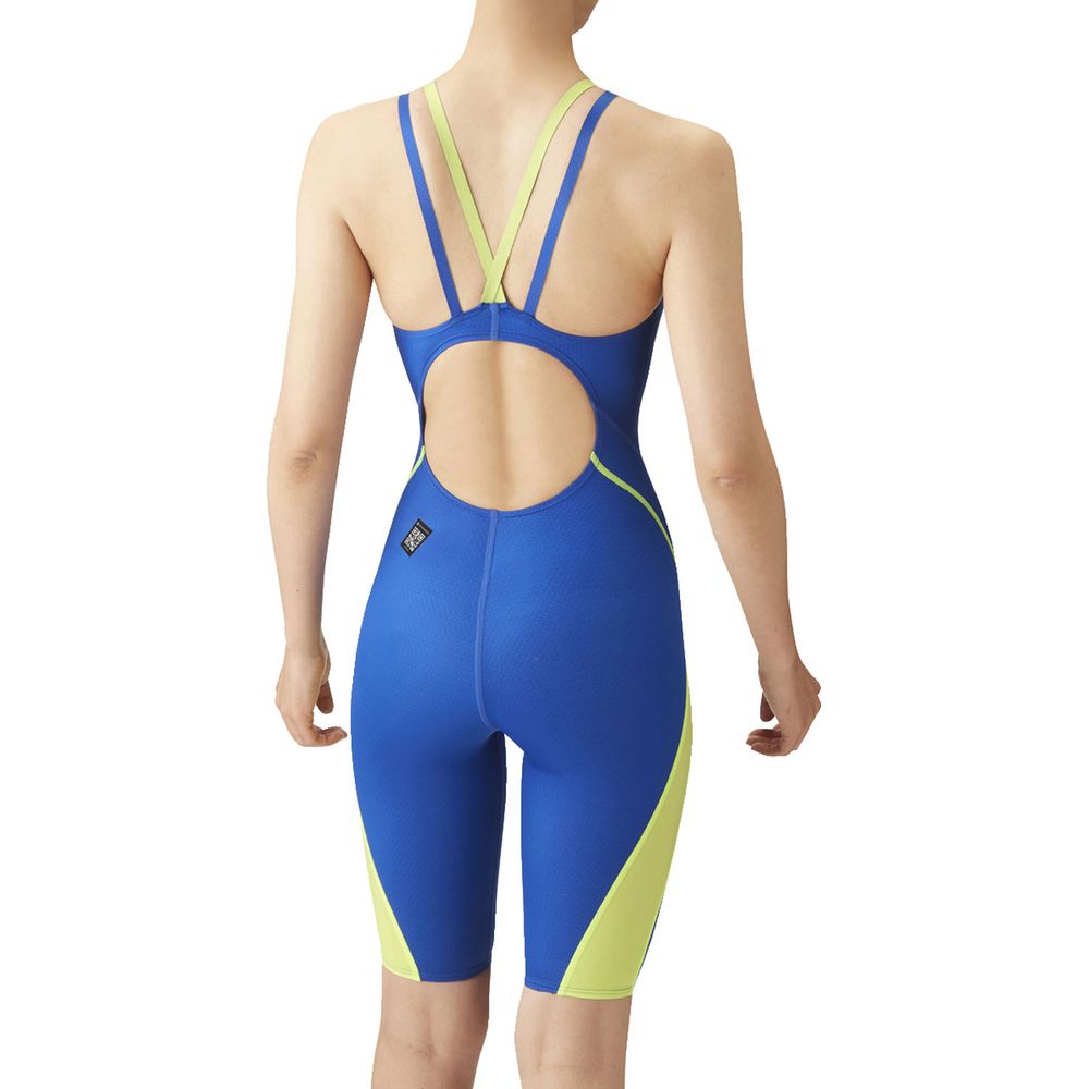 アリーナ ARENA 水泳水着 ジュニア   レーシングワンピーススパッツ オープンバック・ハーフレッグ  ARN4020WJ｜kpi｜04