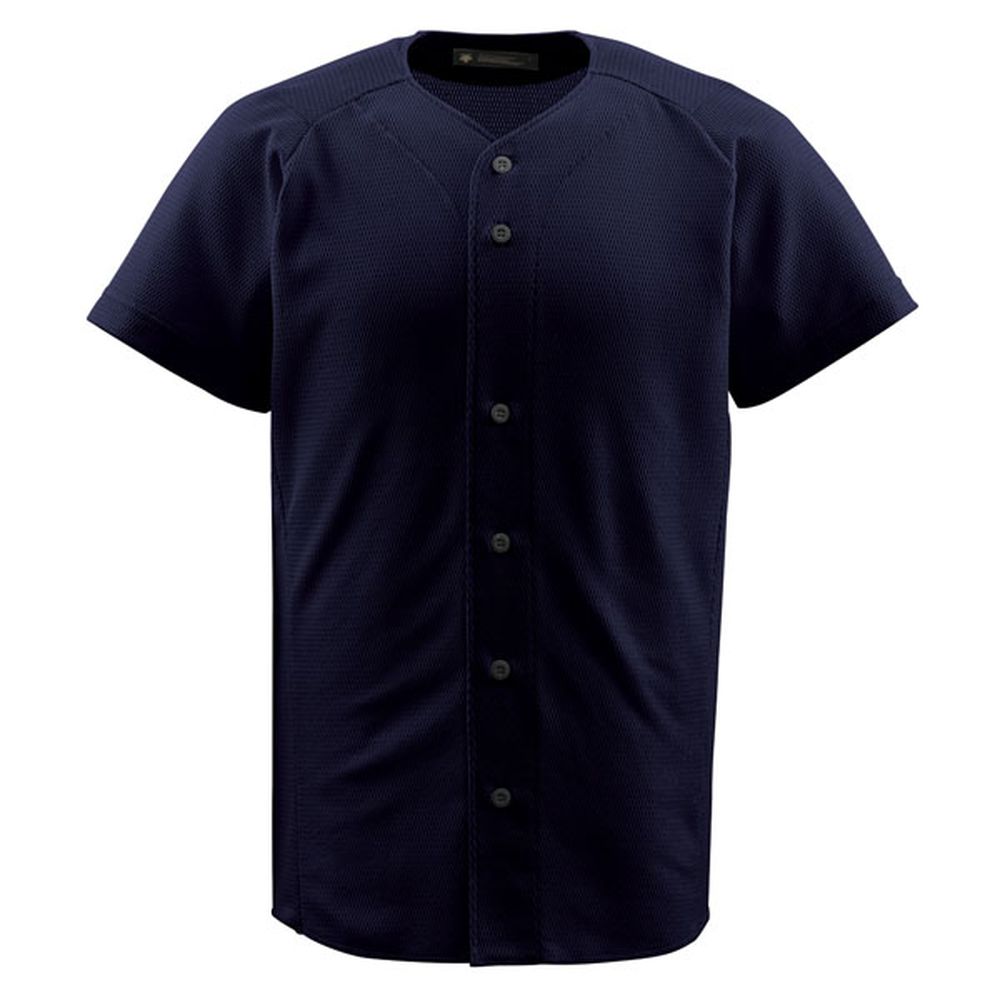 デサント DESCENTE 野球ウェア メンズ フルオープンシャツ DB1010 2019FW｜kpi｜02