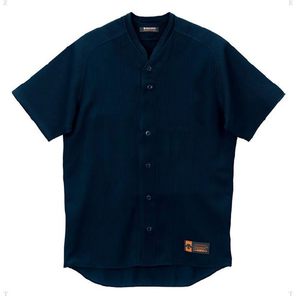 デサント DESCENTE 野球ウェア メンズ 立襟フルオープンシャツ プロモデル ルーズシルエット  DB55M 2019FW｜kpi｜03