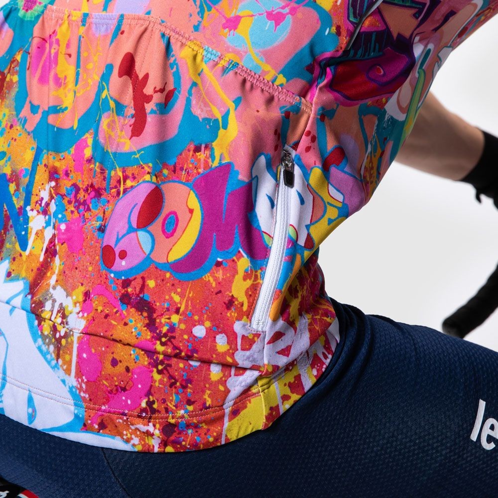 最新作 ルコック QCMOGA43 2019FW KPI PayPayモール店 - 通販 - PayPayモール le coq sportif サイクルウェア ストリーアート半袖ジャージ 在庫大特価