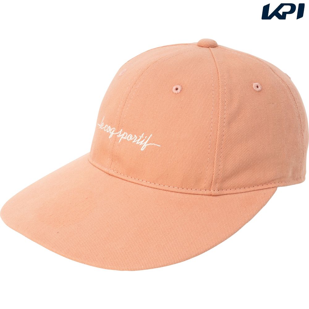 ルコック le coq sportif マルチSPキャップ・バイザー レディース   コットンツイルキャップ 庇9cmモデル  QMCXJC14-2024
