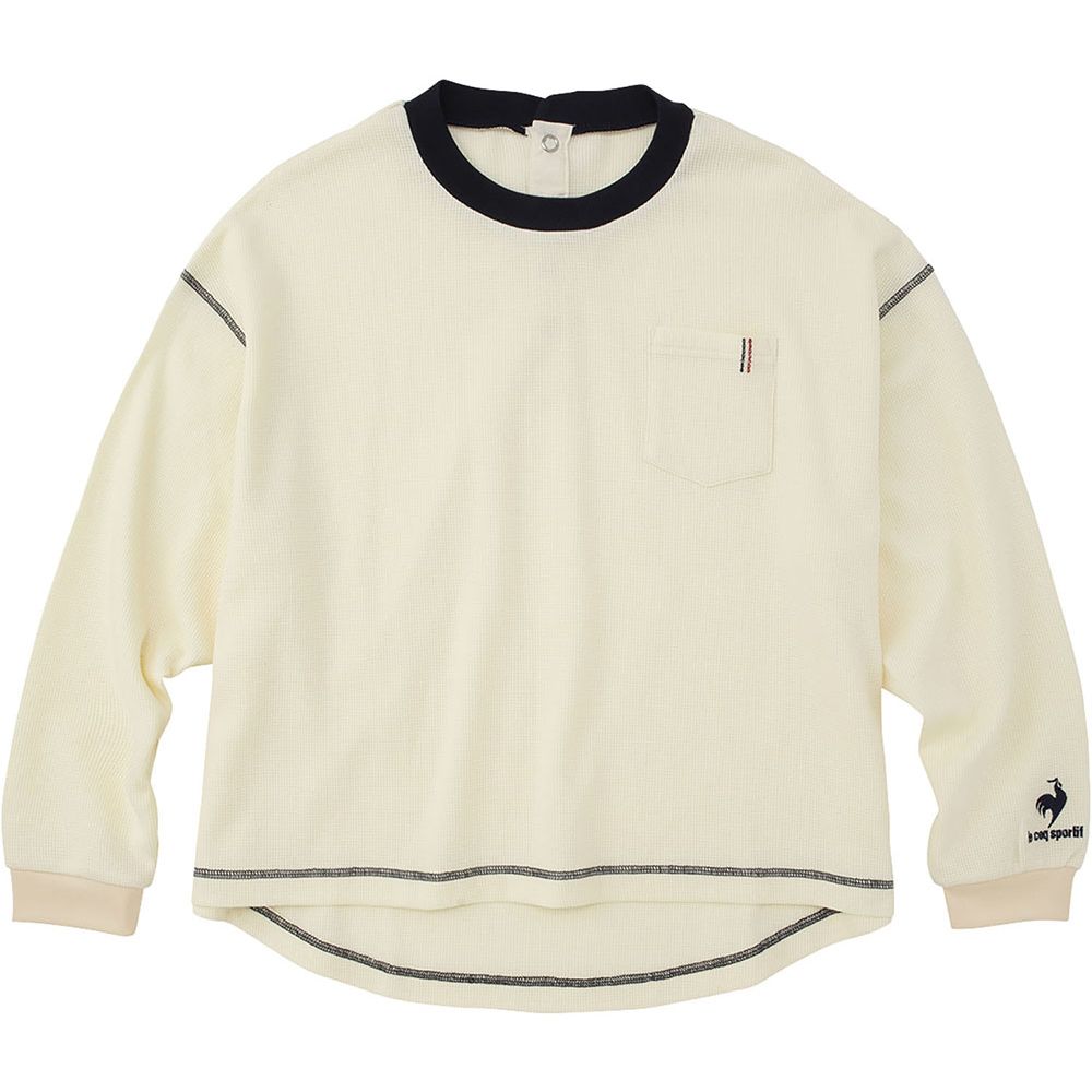 ルコック le coq sportif マルチSPウェア レディース ワッフルロングスリーブシャツ QMWUJB03 2020SS｜kpi｜04