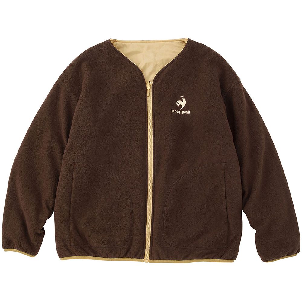 ルコック le coq sportif マルチSPウェア レディース リバーシブルフリースジャケット QMWUJK01 2020SS｜kpi｜03