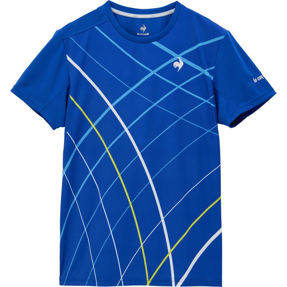 ルコック le coq sportif テニスウェア メンズ   グラフィックゲームシャツ QTMX...