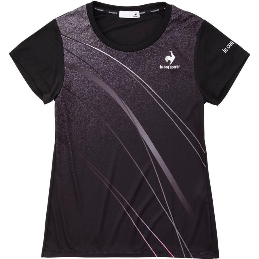 ルコック le coq sportif テニスウェア レディース チーム グラフィック ゲームシャツ TEAM GRAPHIC GAME SHIRT QTWTJA93 2020SS『即日出荷』｜kpi｜02