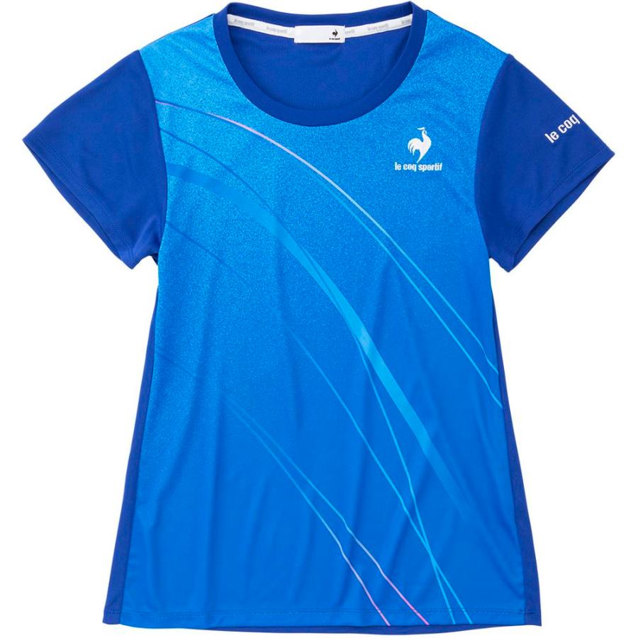 ルコック le coq sportif テニスウェア レディース チーム グラフィック ゲームシャツ TEAM GRAPHIC GAME SHIRT QTWTJA93 2020SS『即日出荷』｜kpi｜04
