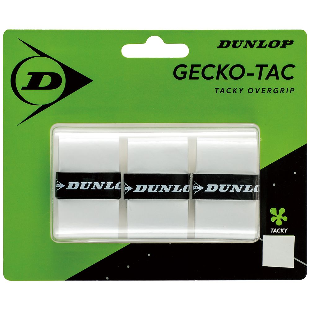 ダンロップ DUNLOP テニスグリップテープ GECKO-TAC ゲコタック 3本入 ウェットオーバーグリップテープ DTA2231