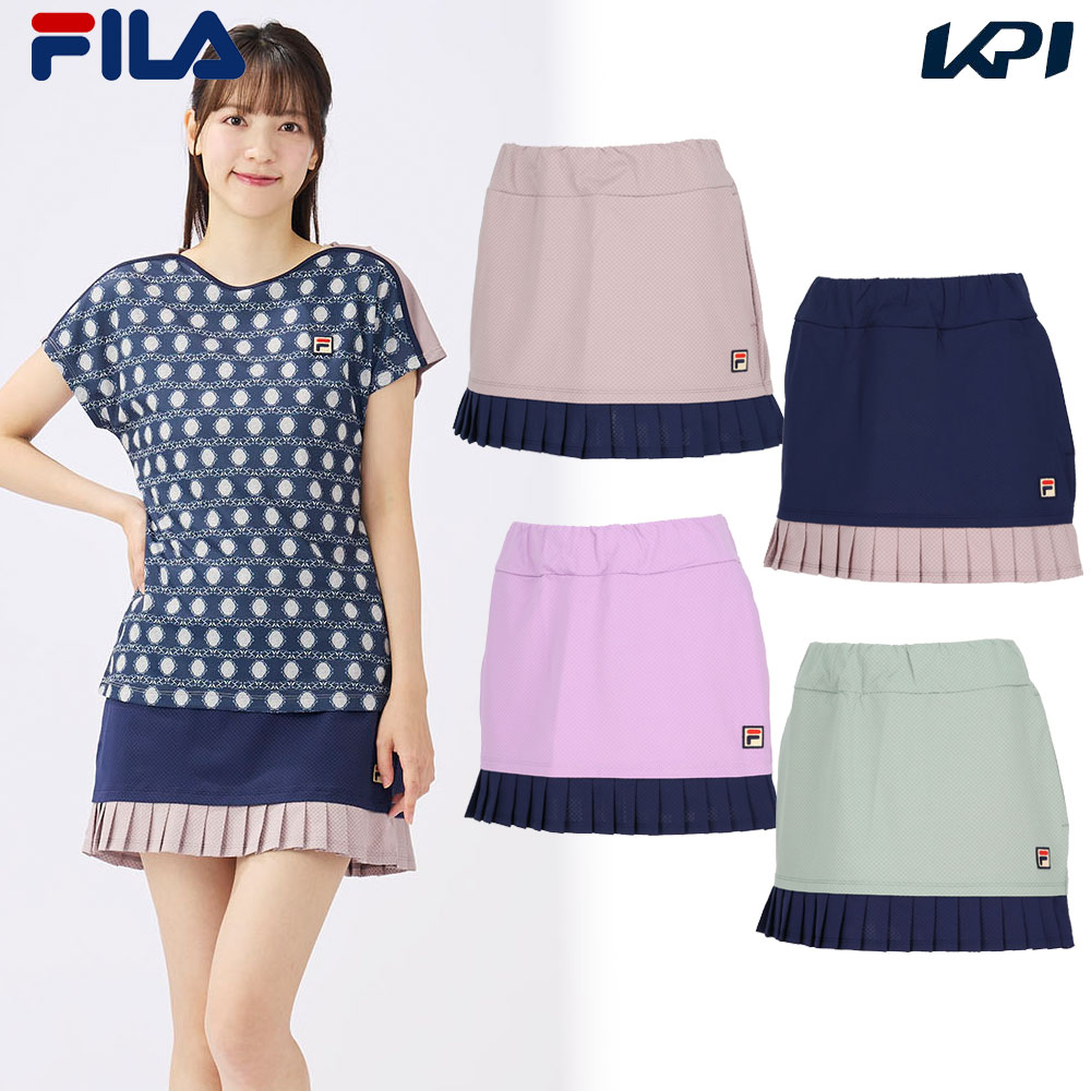 FILA フィラ テニスウェア レディース スコート EL0008 2025SS