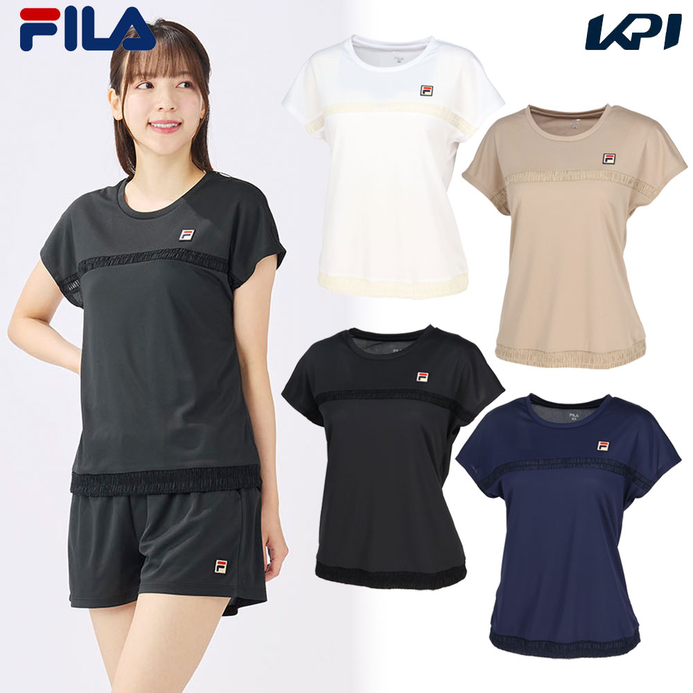 FILA フィラ テニスウェア レディース ゲームシャツ EL0049