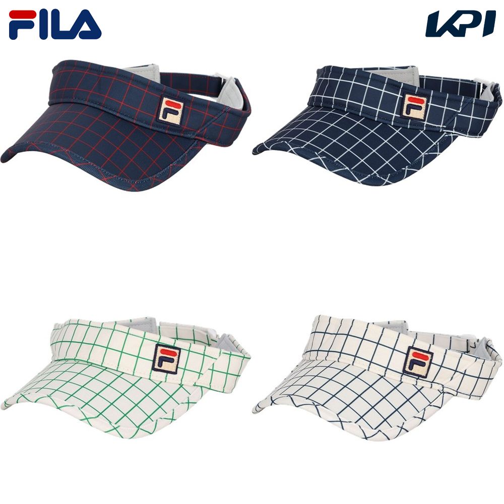 FILA フィラ テニスキャップ・バイザー レディース サンバイザー
