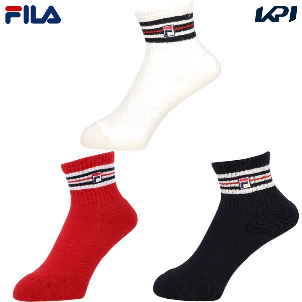 フィラ FILA テニスアクセサリー レディース   ソックス EL0100 2月上旬発売予定※予約