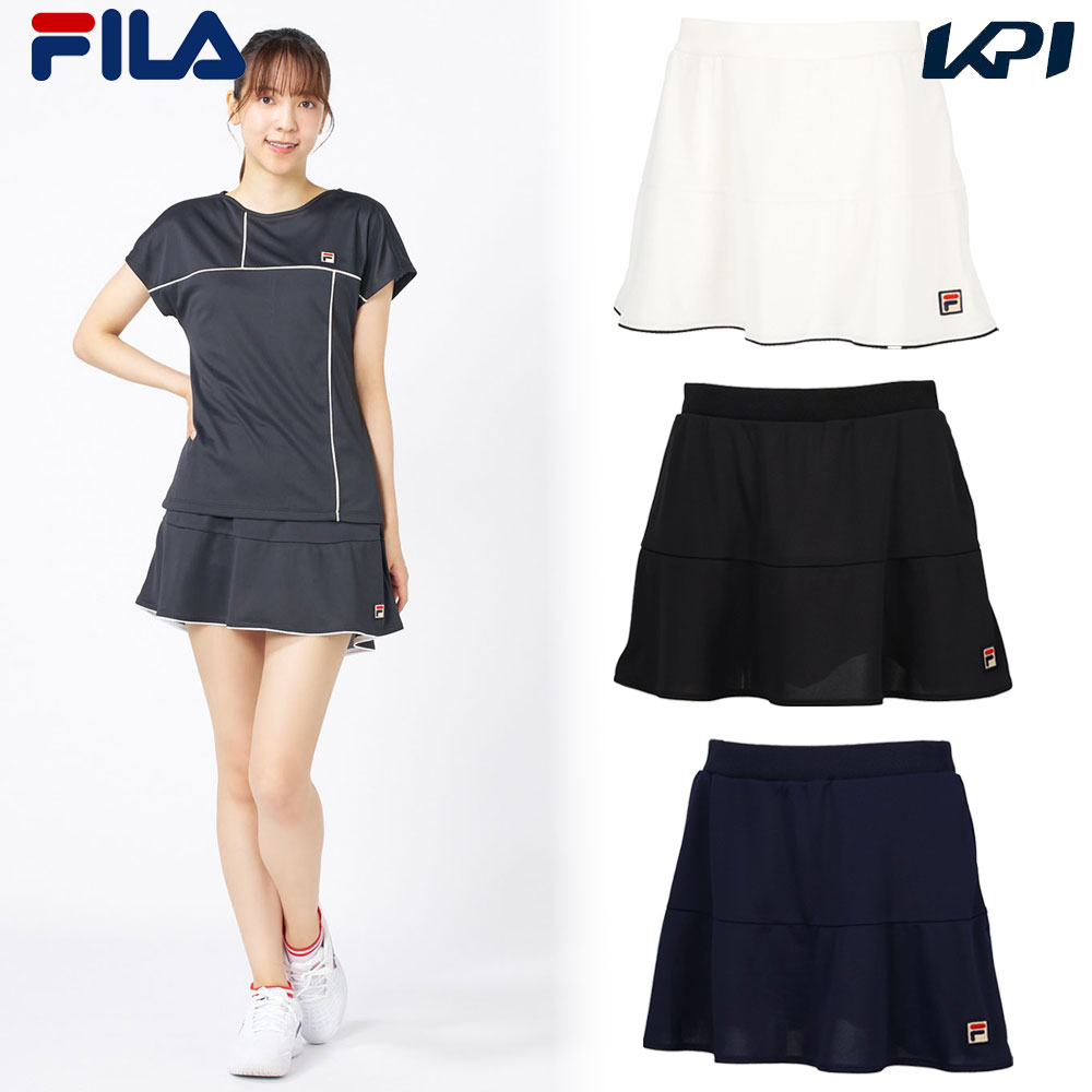 「高評価！」注目のレビュ フィラ FILA テニスウェア 8 2025FW EL0222 スコート レディース ウェア