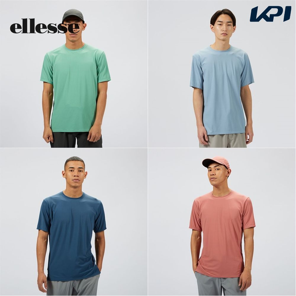 エレッセ Ellesse テニスウェア メンズ ウエールショートスリーブ