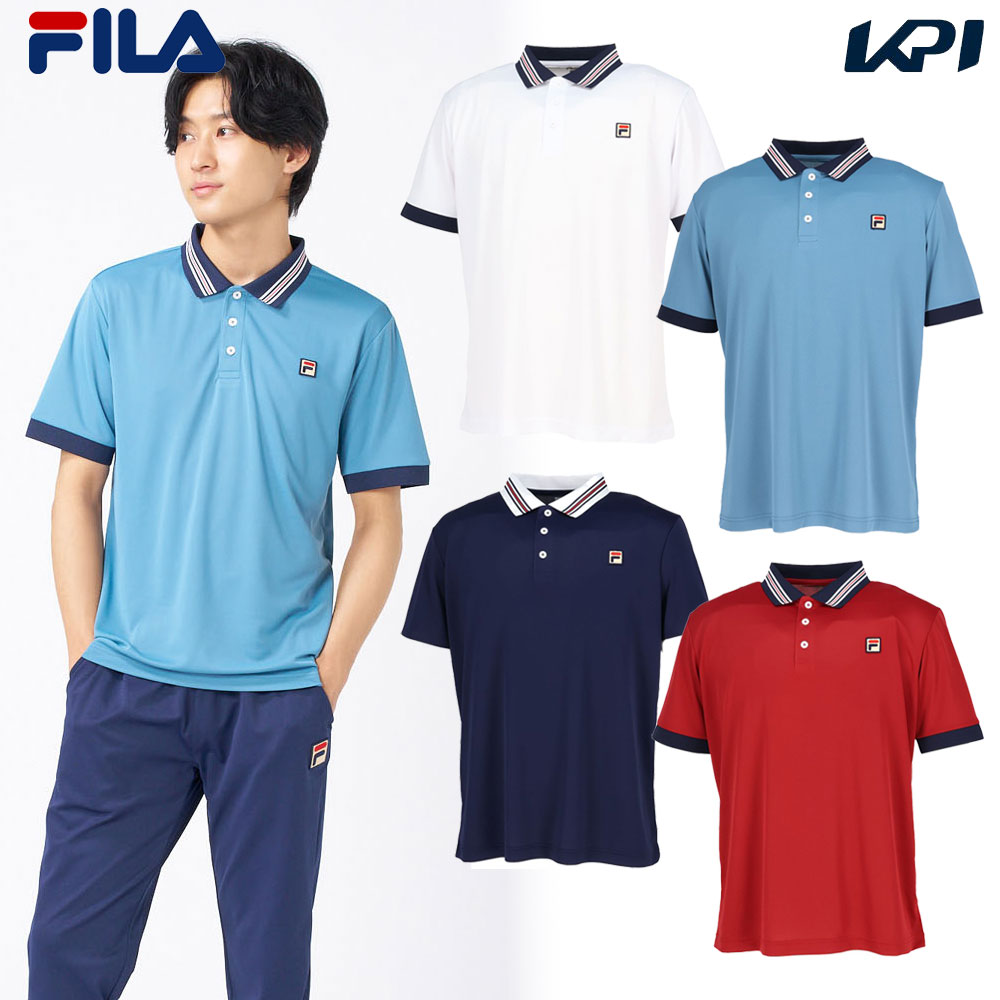 FILA フィラ テニスウェア セットアップ　ひフィラポロシャツ 楽天市場】【クーポンで10%OFF】 FILA フィラ ポロシャツ 半袖