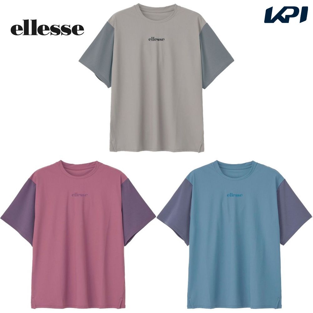 エレッセ Ellesse テニスウェア レディース GSツアーシャツ EW023392 USオープンコレクション 2023FW