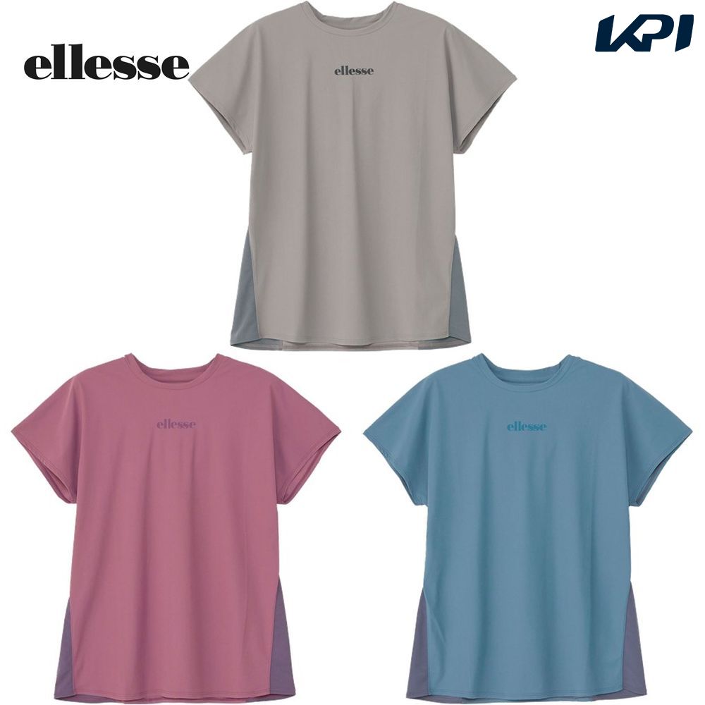 エレッセ Ellesse テニスウェア レディース GSツアーシャツ EW023393 USオープンコレクション 2023FW