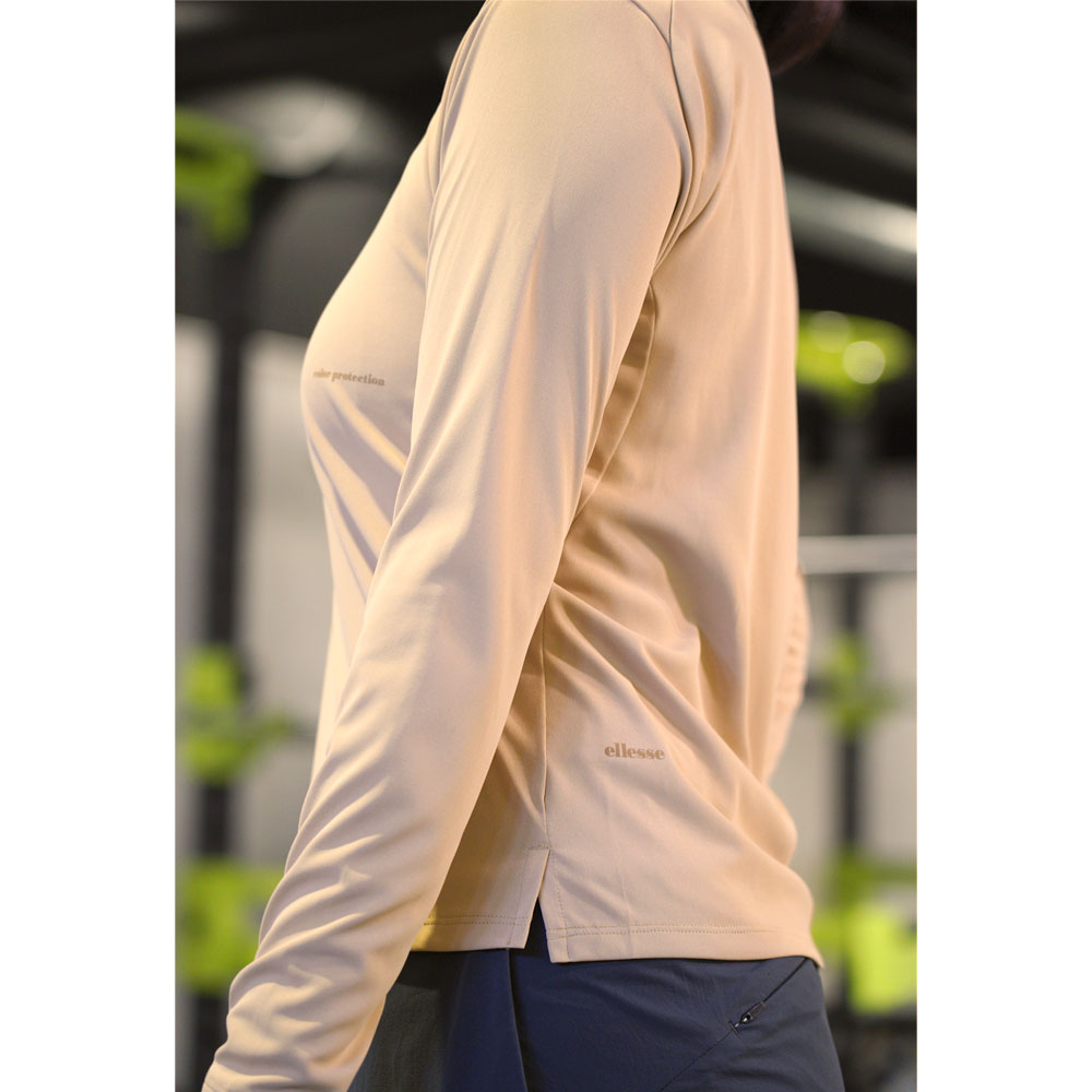 ellesse テニス　長袖Tシャツ　UV ストレッチ　Lサイズ ellesse エレッセ Ellesse テニスウェア レディース カラー
