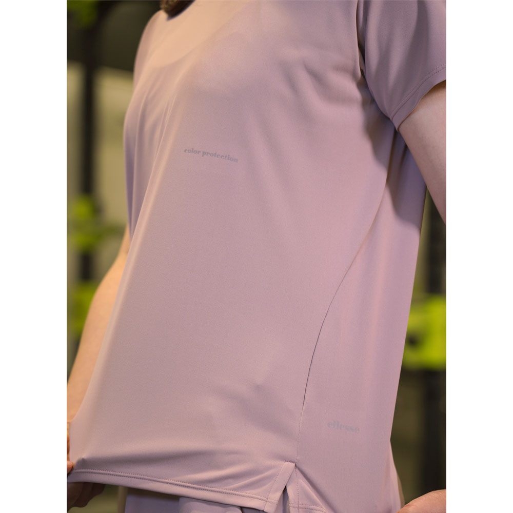 エレッセ Ellesse テニスウェア レディース カラープロテクションショートスリーブシャツ 半袖Tシャツ EW024106 2024SS｜kpi｜10