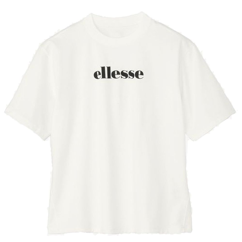 エレッセ Ellesse テニスウェア レディース   ハイゲージショートスリーブロゴTシャツ EW124120 2024SS｜kpi｜03
