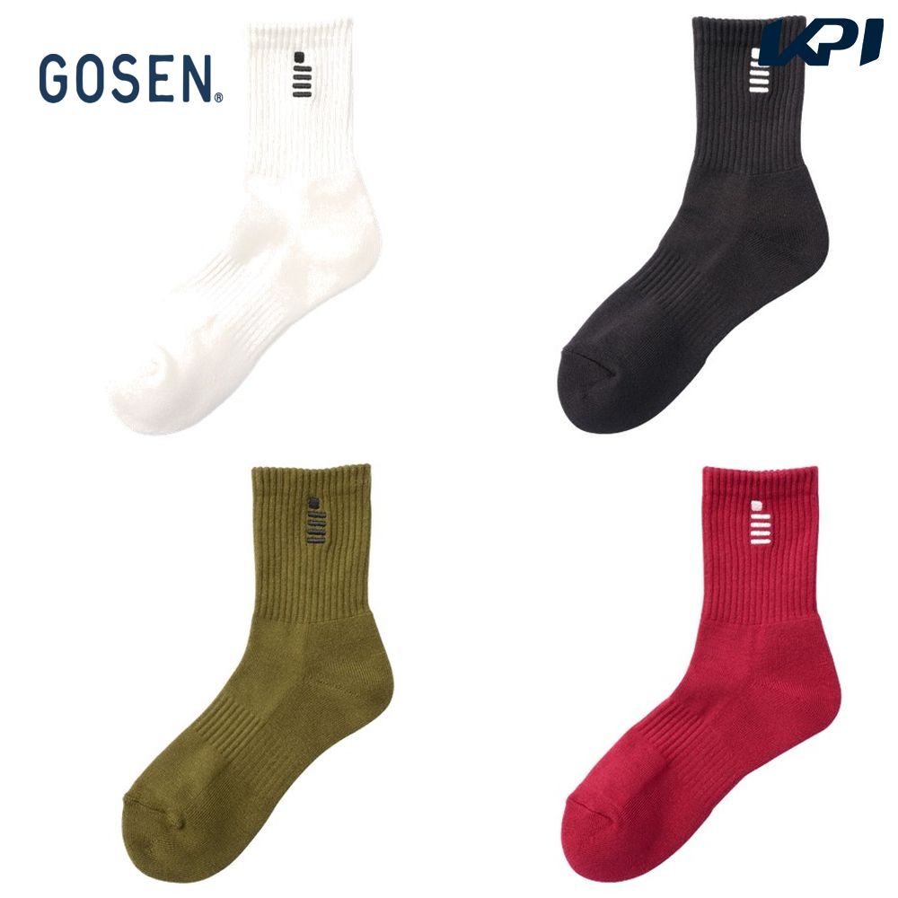 ゴーセン GOSEN テニスアクセサリー ユニセックス   ミドルソックス 22-25cm F2601