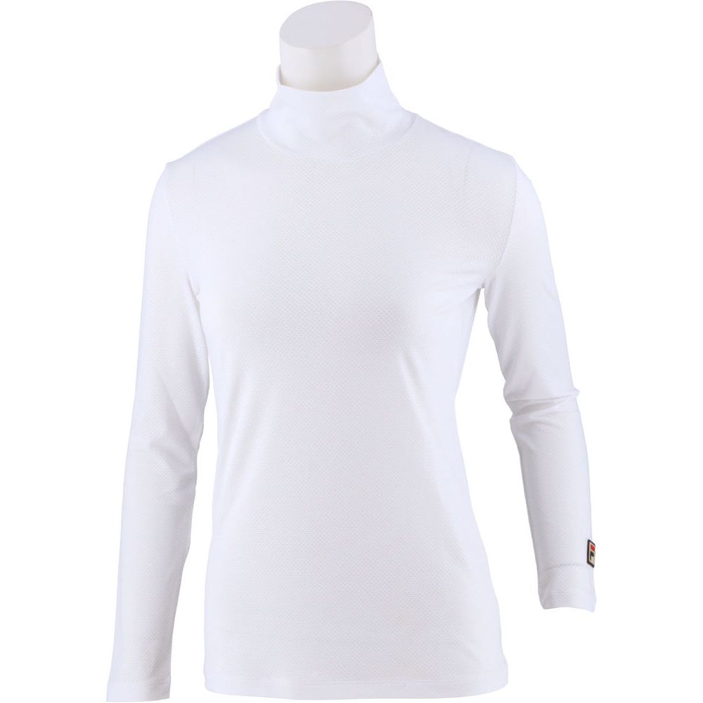 FILA（フィラ） テニスウェア レディース WメッシュハイネックL/S