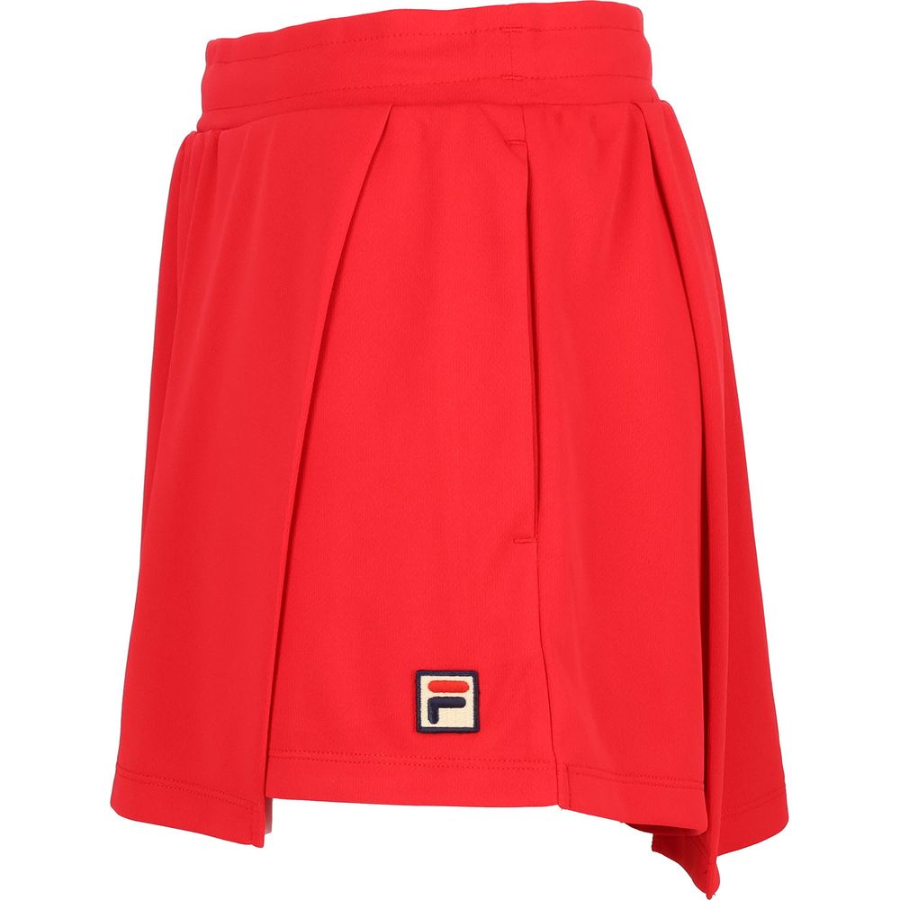 新作未使用　FILA ラップショートパンツ EL0039 レディース 赤 FILA フィラ テニスウェア レディース ラップショートパンツ